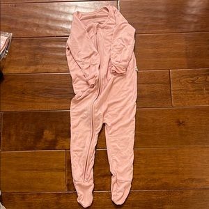 Never worn, bamboo footie pajama